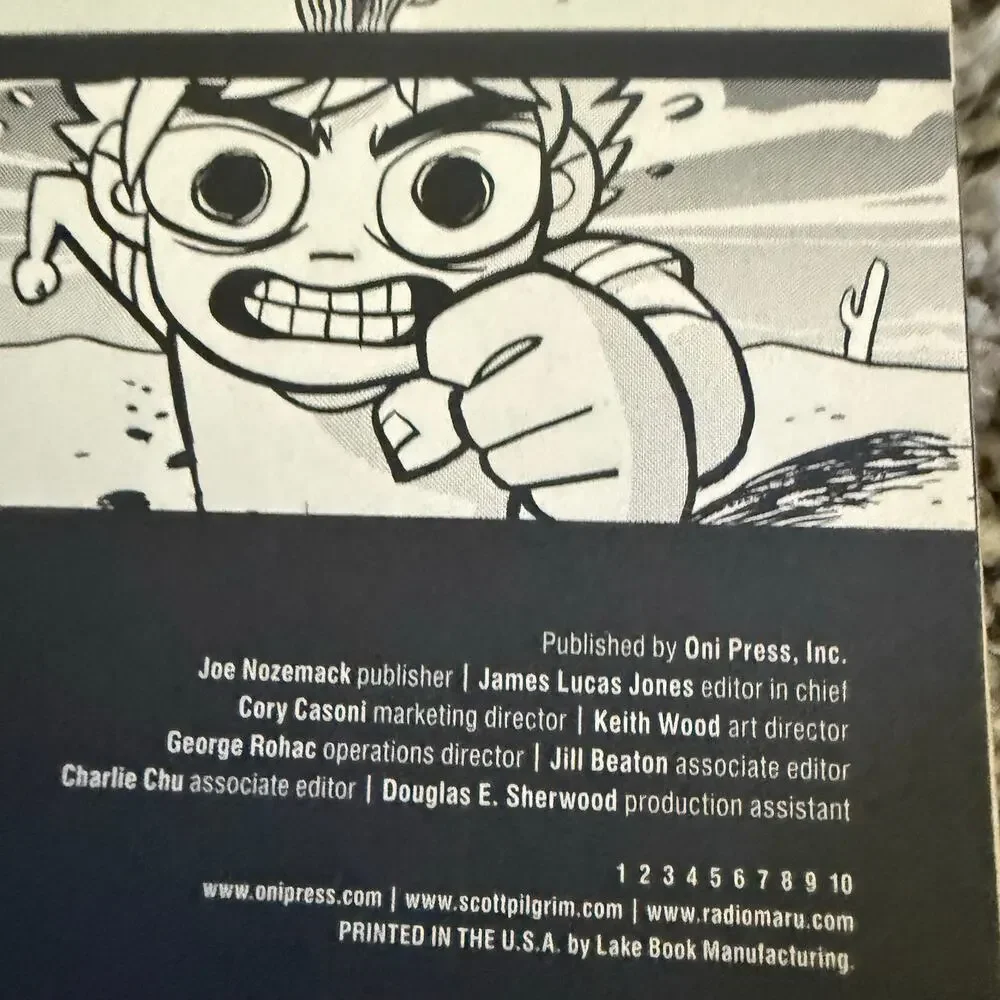 Scott Pilgrim's Finest Hour #6 Comic Book Graphic Novel O'Malley July 2010